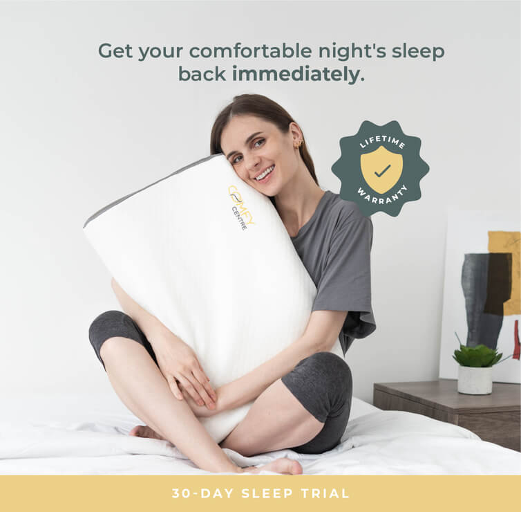 Right Pillow To Ease Degenerative Disc Disease Pain - COMFYCENTRE®